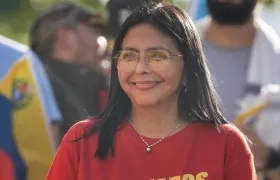 Delcy Rodríguez, vicepresidenta ejecutiva de Venezuela.