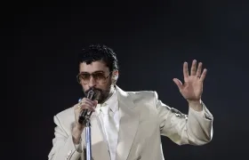 El artista en uno de sus conciertos en San Juan.