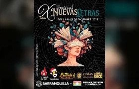 Afiche oficial del festival. 
