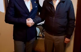 Abelardo De la Espriella y Álvaro Uribe