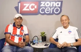 Carlos Molinares y Gabriel Berdugo, integrantes del Junior campeón en 1980.