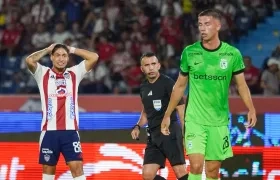 Carlos Betancur en el partido Junior vs. Nacional, el 13 de noviembre. 