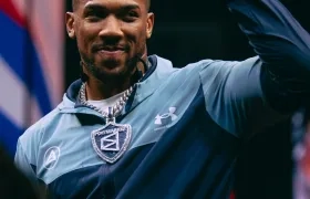 Anthony Joshua, boxeador británico de origen nigeriano.