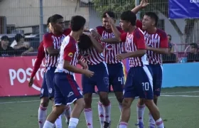 Celebración de Junior, campeón de la categoría 2009. 