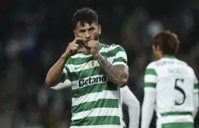 El samario Luis Suárez, delantero del Sporting de Lisboa. 