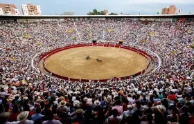 Feria taurina de Cali.