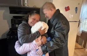 Familia colombiana se autodeportó