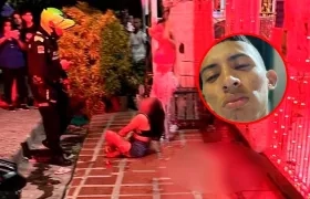 Escenario del homicidio. 