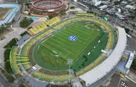 Estadio de fútbol Jaime Morón de Cartagena podría ser la sede de los partidos internacionales del Junior en 2026.