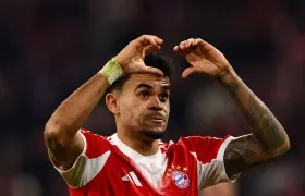 El colombiano Luis Díaz, delantero del Bayern Múnich. 