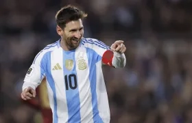 Lionel Messi, delantero y capitán de la selección Argentina. 