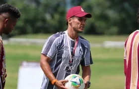 Lucas González, técnico del Deportes Tolima. 