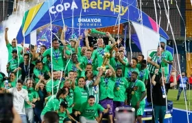 Atlético Nacional se coronó el miércoles campeón de la Copa Colombia.