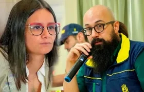 Angie Rodríguez y Carlos Carrillo.