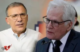 Roy Barreras y Miguel Uribe Londoño. 