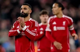 El egipcio Mohamed Salah, delantero del Liverpool. 