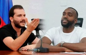 Samir Radi (Izq.) y Estefanel Gutiérrez (Der.)