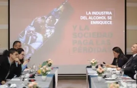 Reunión de Red Papaz, Fundación Anáas y la Liga Colombiana Contra el Cáncer.