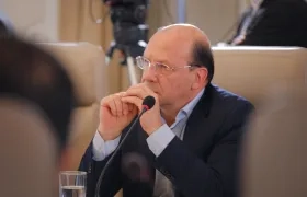 El Ministro de Hacienda, Germán Ávila.