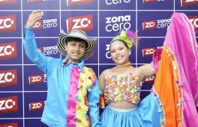 Germán Palomino y Ashley Gómez, Reyes Infantiles del Carnaval de la 44. 