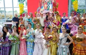 Reinas de los municipios del Atlántico. 