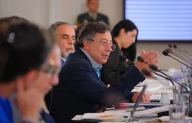 El Presidente Gustavo Petro.