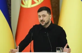 Volodimir Zelenski, Presidente de Ucrania.