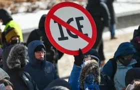 Protestas contra el ICE en Estados Unidos.