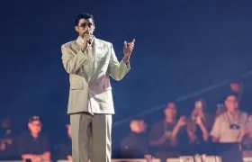 Bad Bunny, cantante puertorriqueño.