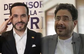 Abelardo De La Espriella e Iván Cepeda.