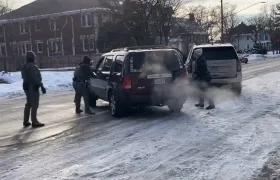 Momento de los disparos.