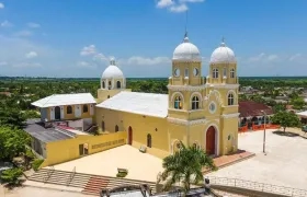 Imagen aérea del municipio de Manatí.