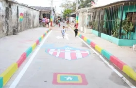 calles pavimentadas en La Chinita