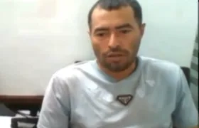 Luis Argiro Cossio, alias ‘Guajiro’, presunto cabecilla de la subestructura Edwin Román Velásquez Valle del ‘Clan del Golfo’.