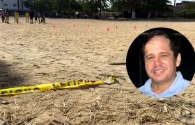 Optómetra Carlos Enrique Rojas Ávila fue ultimado en la cancha del barrio El Carmen. 