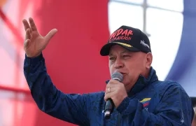 El ministro de Interior de Venezuela, Diosdado Cabello.