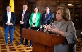 La canciller Yolanda Villavicencio.