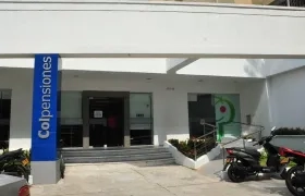 Oficina de Colpensiones.