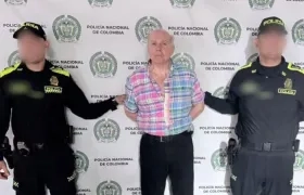 Jorge Aníbal Visbal Martelo tras ser capturado por la Policía. 