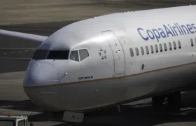 Avión de Copa Airlines. 