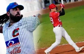 Nabil Crismatt y Gio Urshela.