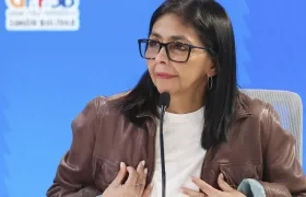 La presidenta encargada de Venezuela, Delcy Rodríguez