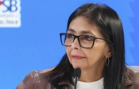 Presidenta encargada de Venezuela, Delcy Rodríguez. 