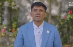 Leonardo Escobar Ramos tras ser ubicado en México. 