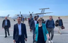 La embajadora Laura Dogu.