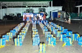 Drogas incautadas en frontera colombo-ecuatoriana.