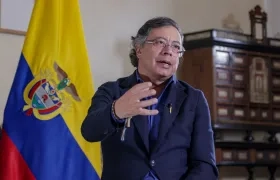 El Presidente Gustavo Petro.