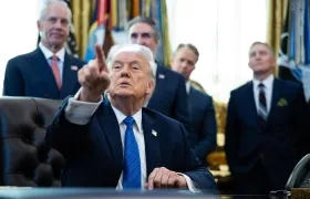 El Presidente de Estados Unidos, Donald Trump.