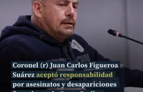 El coronel retirado del Ejército Juan Carlos Figueroa Suárez 