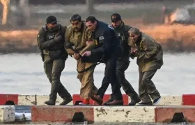 El presidente venezolano, Nicolás Maduro, y su esposa, Cilia Flores.